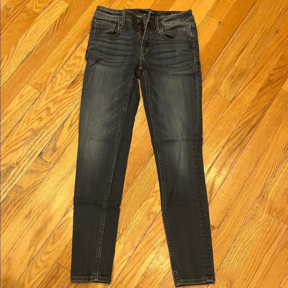 Vigoss Women's Skinny Jeans - Dark Blue